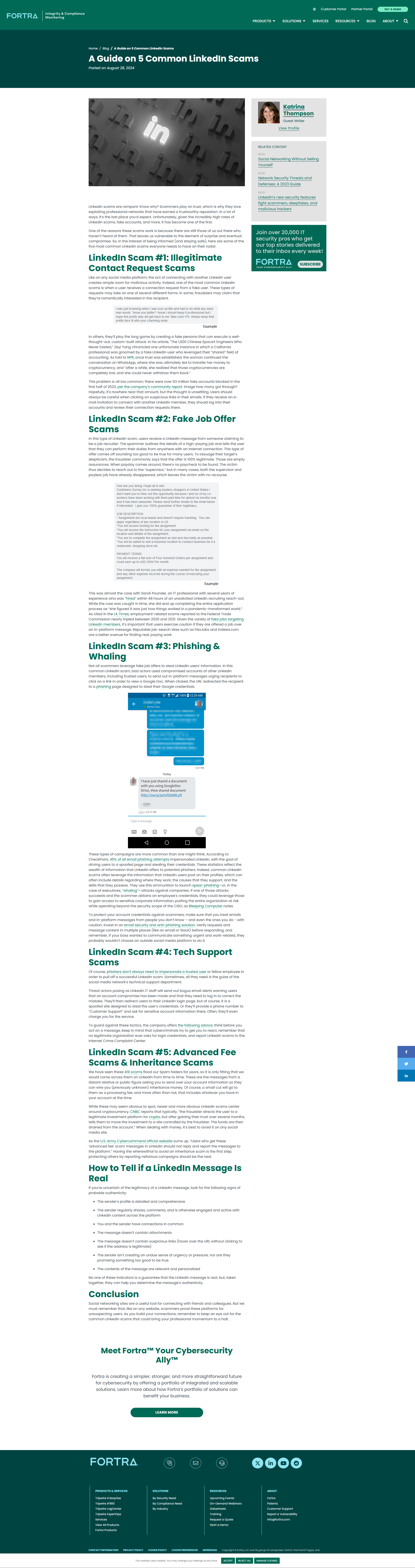 一篇国外关于LinkedIn诈骗的英文文章，觉得对做外贸的朋友特别有用- 米排